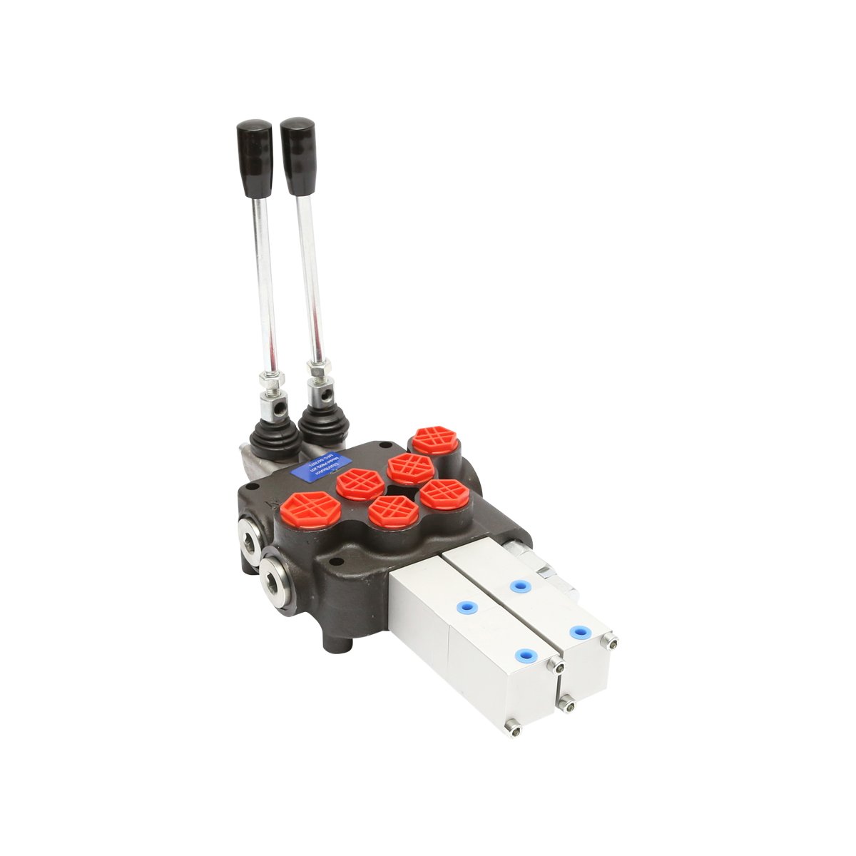 Distribuitor hidraulic P80 pneumatic cu 2 cai Breckner Germany